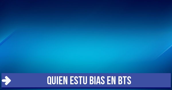 Test De Bts Cual Es Tu Bias