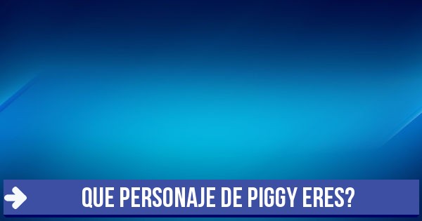 Test Que Personaje De Piggy Eres - nombre de los personajes de piggy roblox
