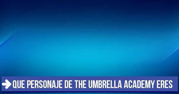 Que Personaje De The Umbrella Academy Eres