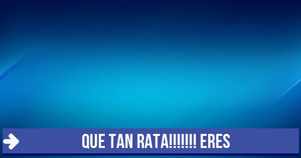 Test Que Tan Niño Rata Eres