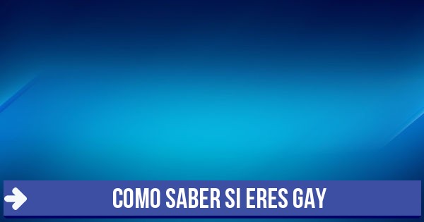 Test: como saber si eres gay
