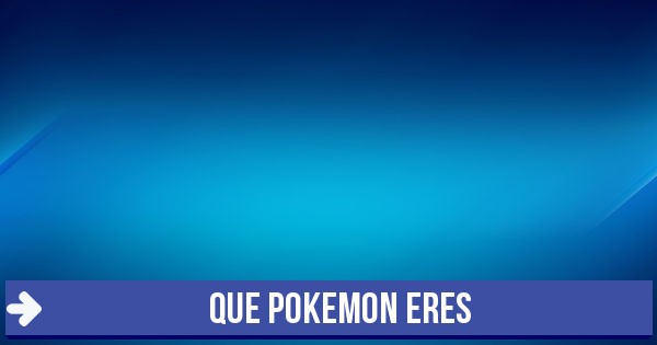 Test Que pokemon eres